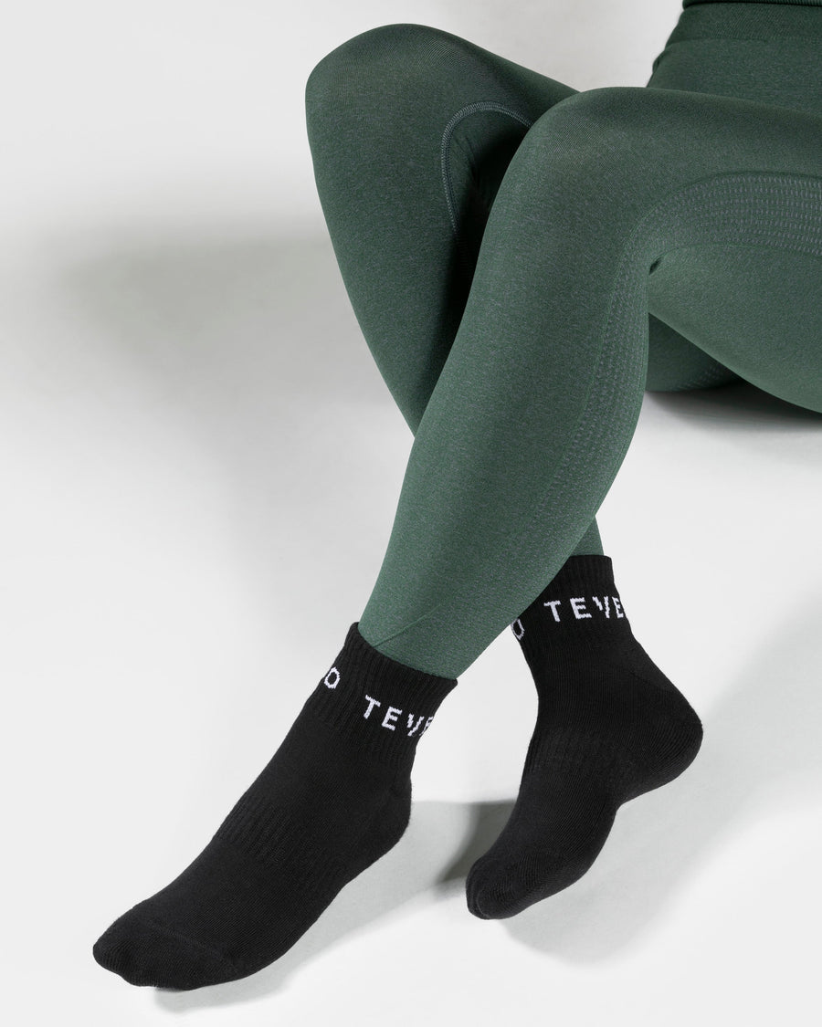 Socquettes (5 paires) « noir »