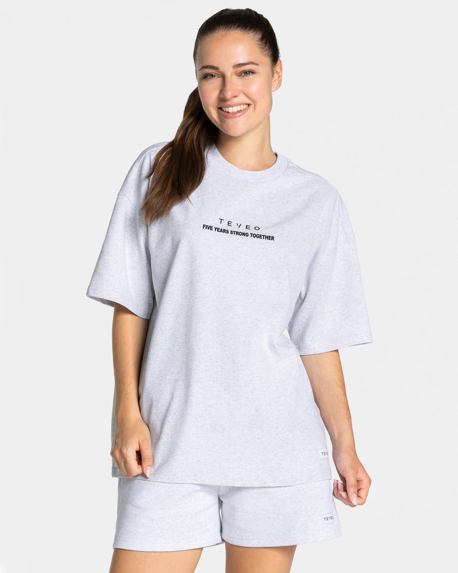 T-shirt Anniversary « gris clair »
