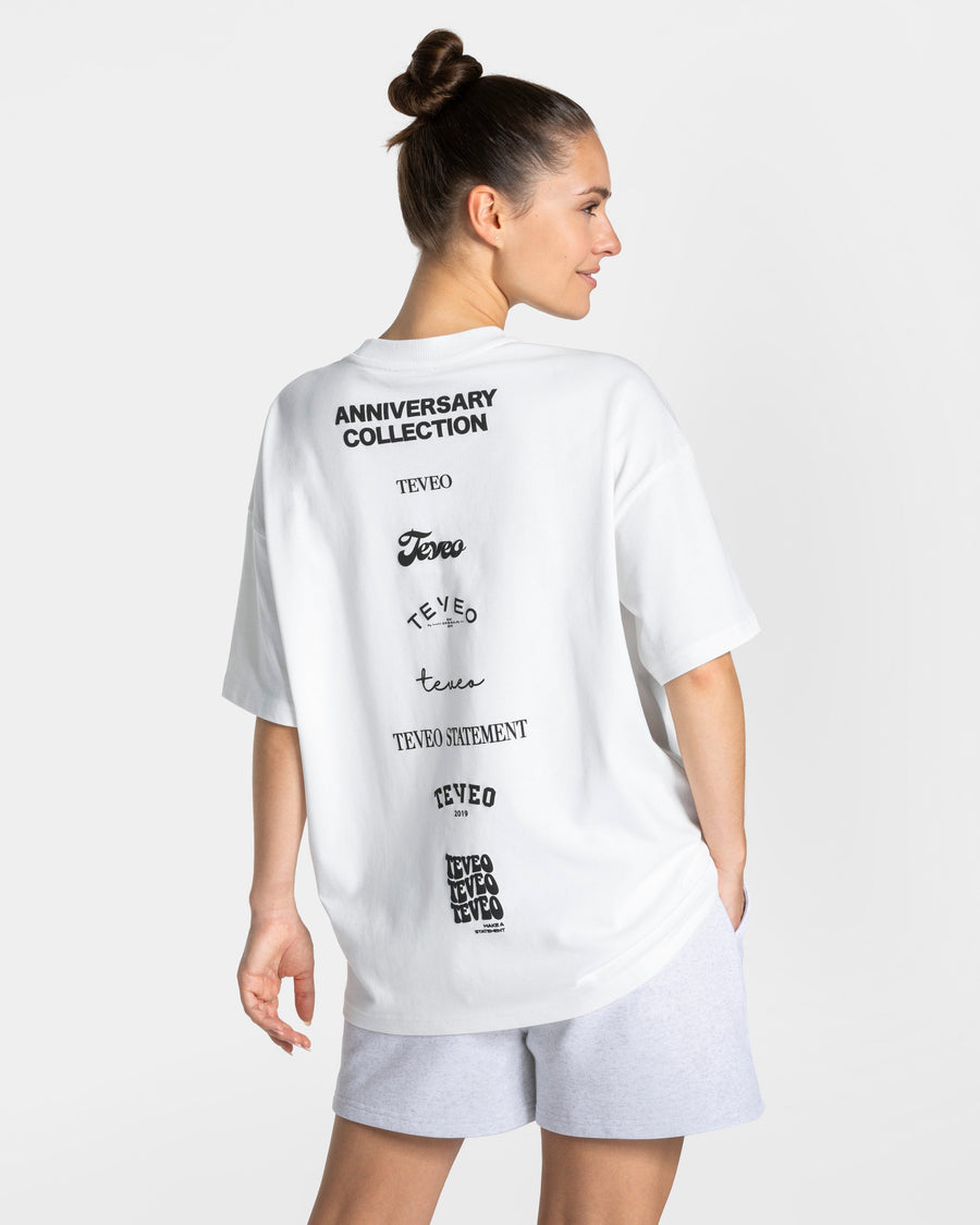 T-shirt Anniversary « blanc »