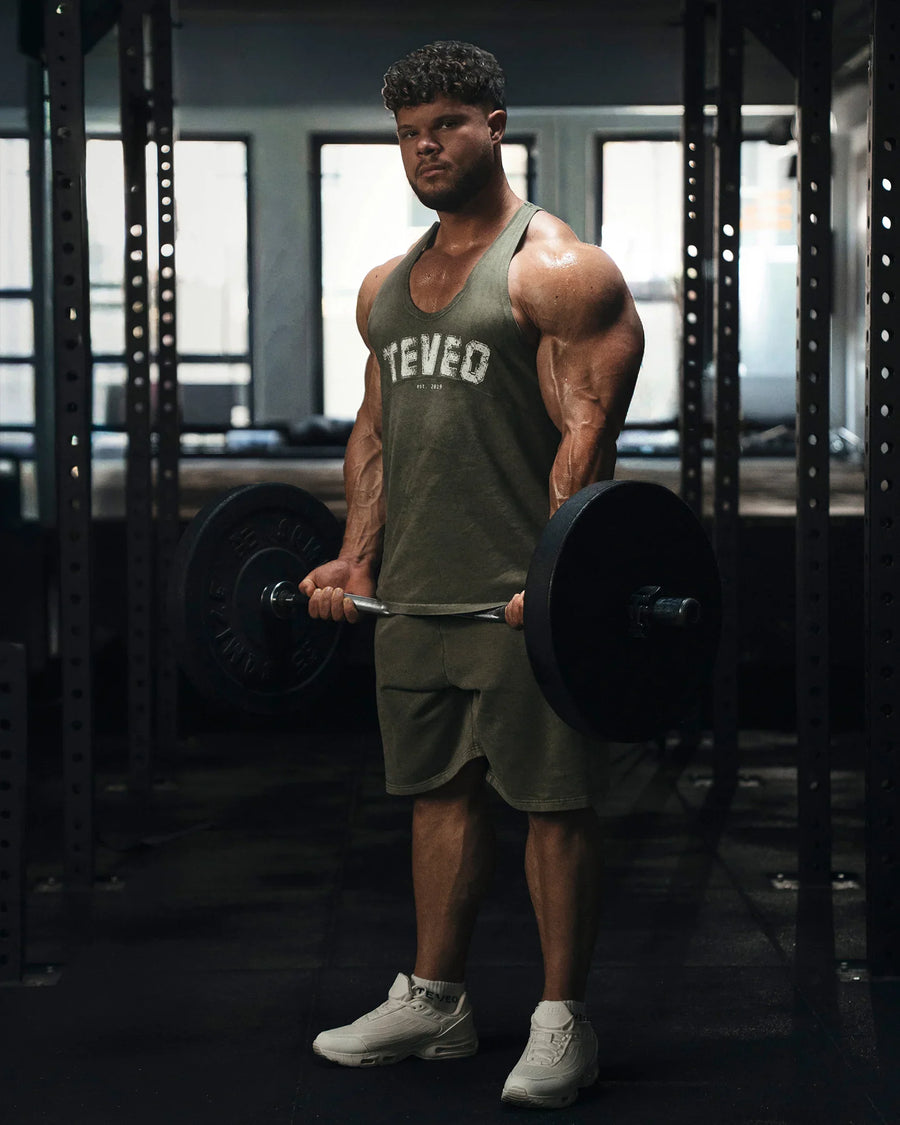 Short oversize Legacy Lifting « Kaki Acid »