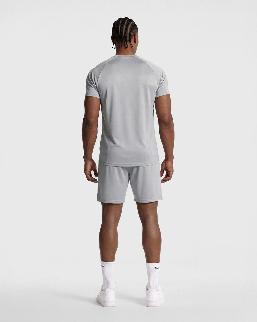 T-shirt Baseline Mesh « gris clair »