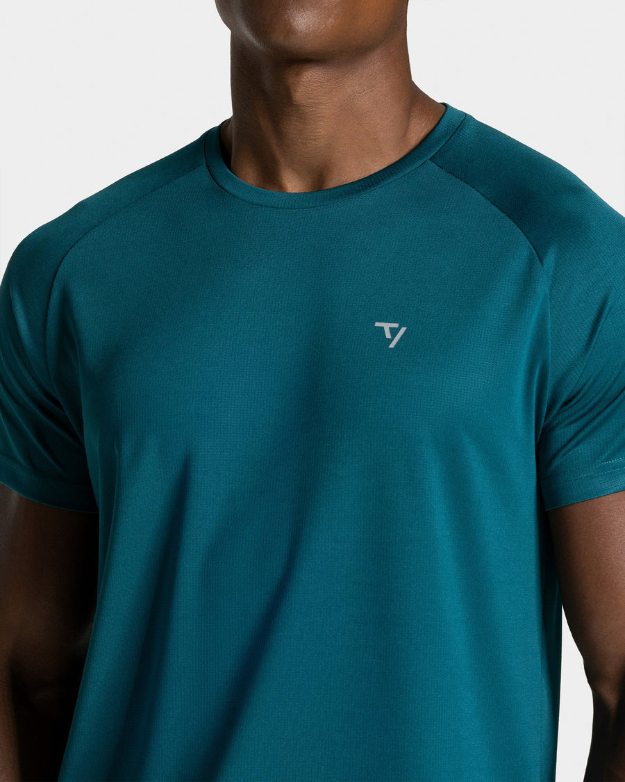 T-shirt Baseline Mesh « couleur pétrole »