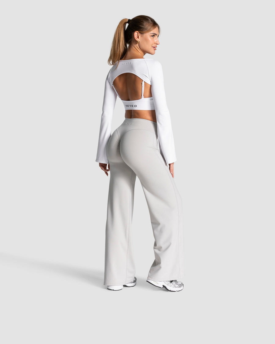 Pantalon Straight Leg Scrunch Charming Pro « Moon »