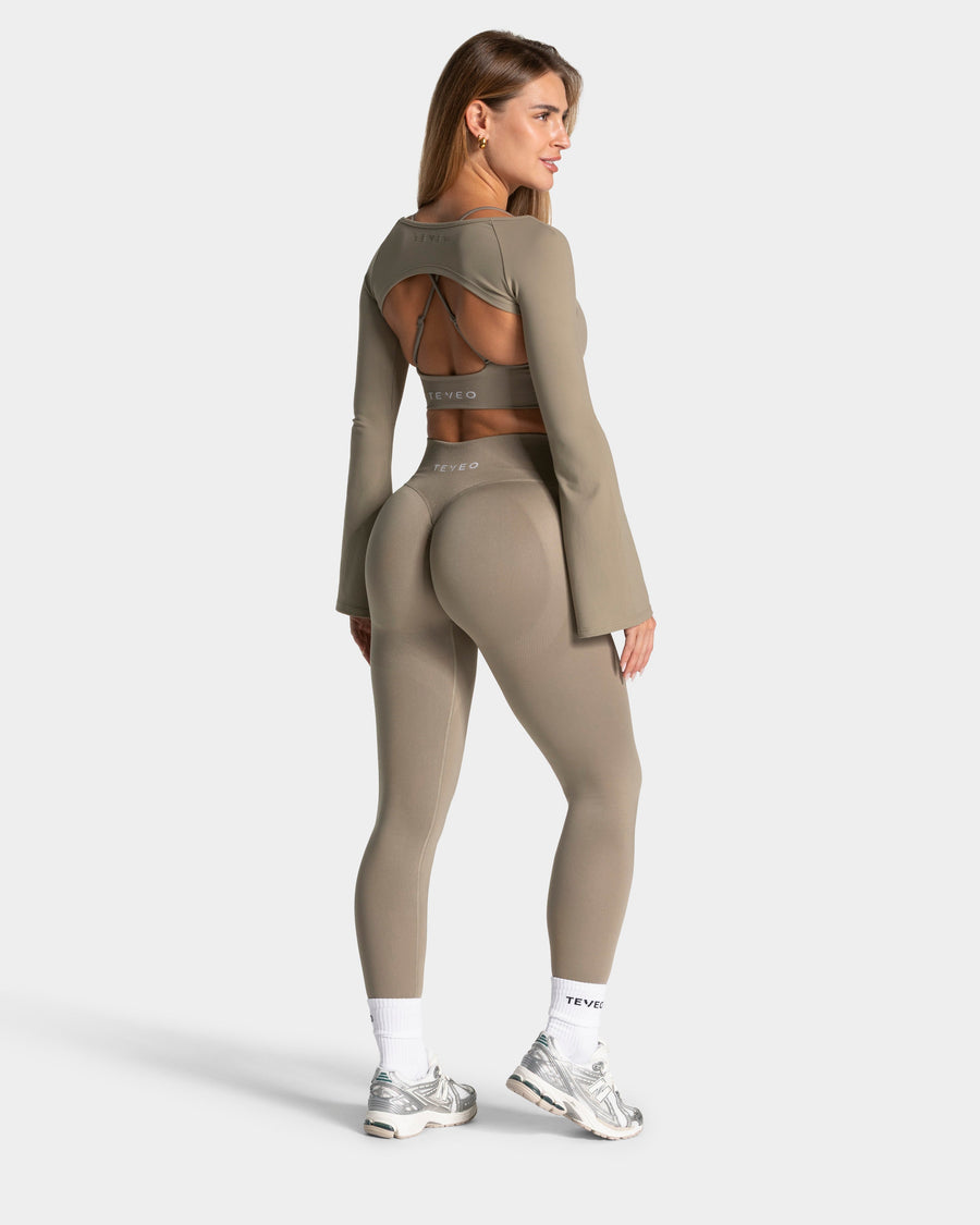 Legging Lifted Scrunch Charming Pro « kaki »