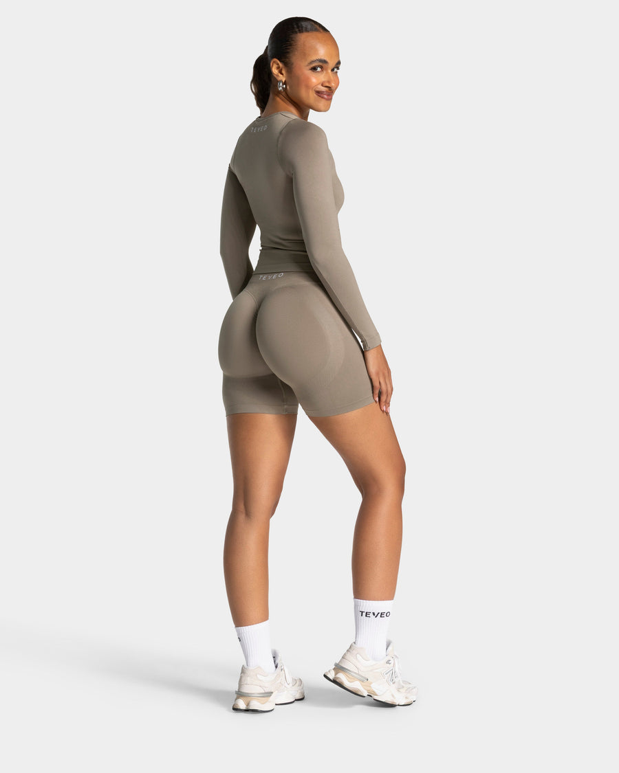 Short Lifted Scrunch Charming Pro « kaki »