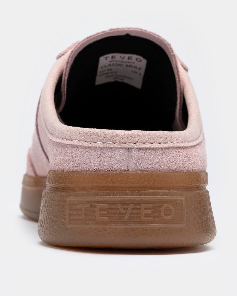 Mules Classic « Rose/blanc cassé »