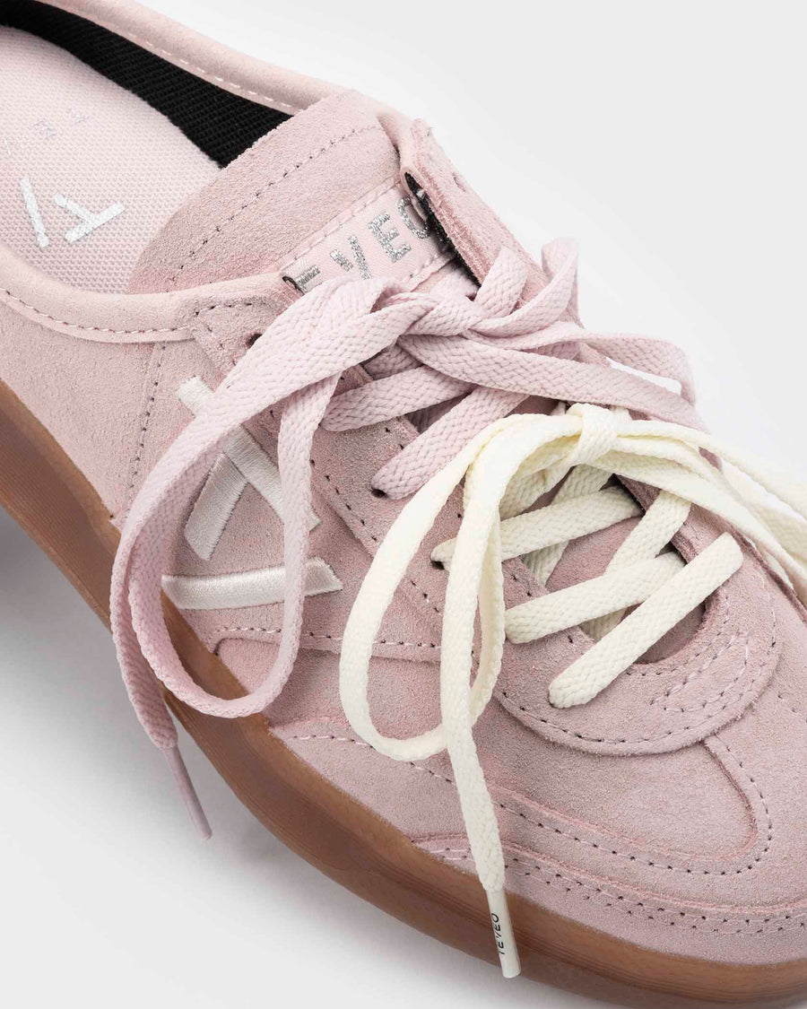 Mules Classic « Rose/blanc cassé »