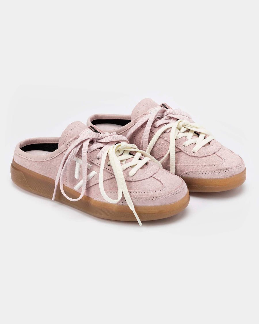 Mules Classic « Rose/blanc cassé »