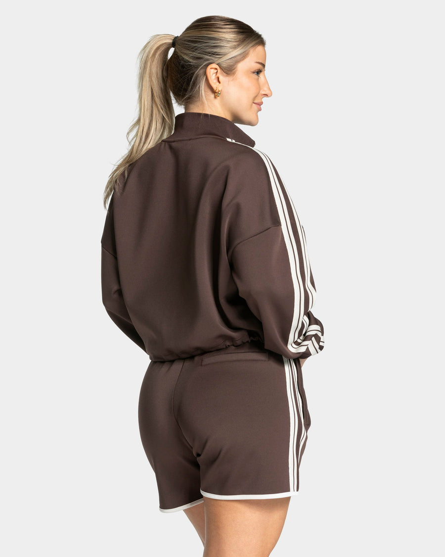 Veste de sport zippée et courte Club « Espresso »