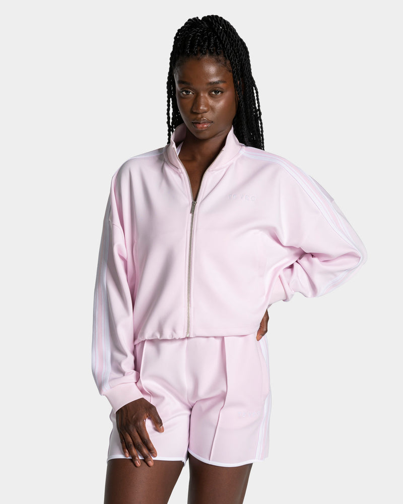 Veste de sport zippée Cropped Club « Blossom »