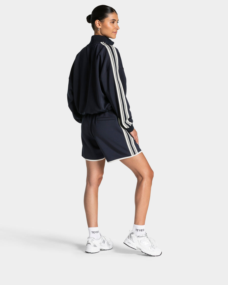 Veste de sport zippée Cropped Club « Midnight »