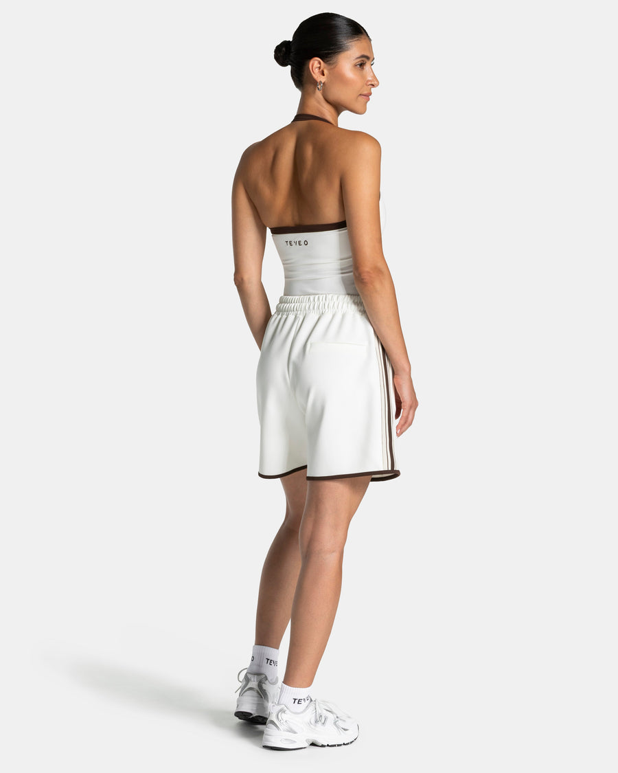 Short Club « blanc cassé »