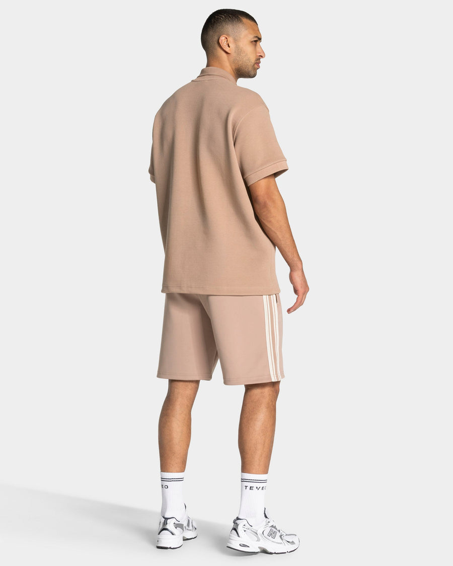 Polo oversize Club « Beige »