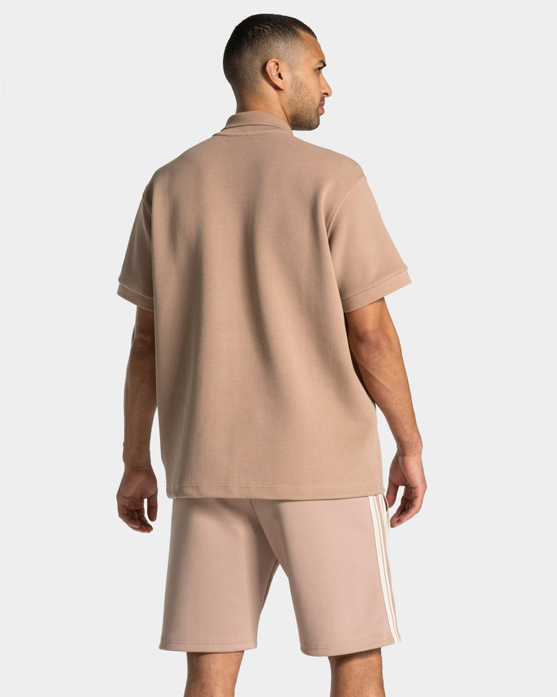 Polo oversize Club « Beige »