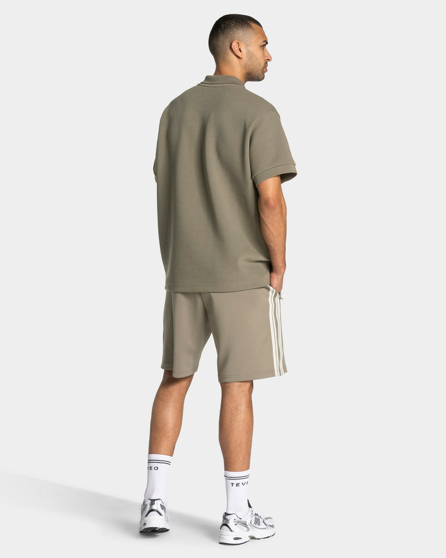 Polo oversize Club « Kaki »