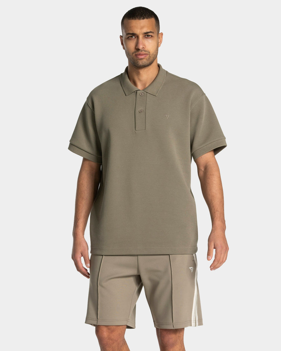 Polo oversize Club « Kaki »