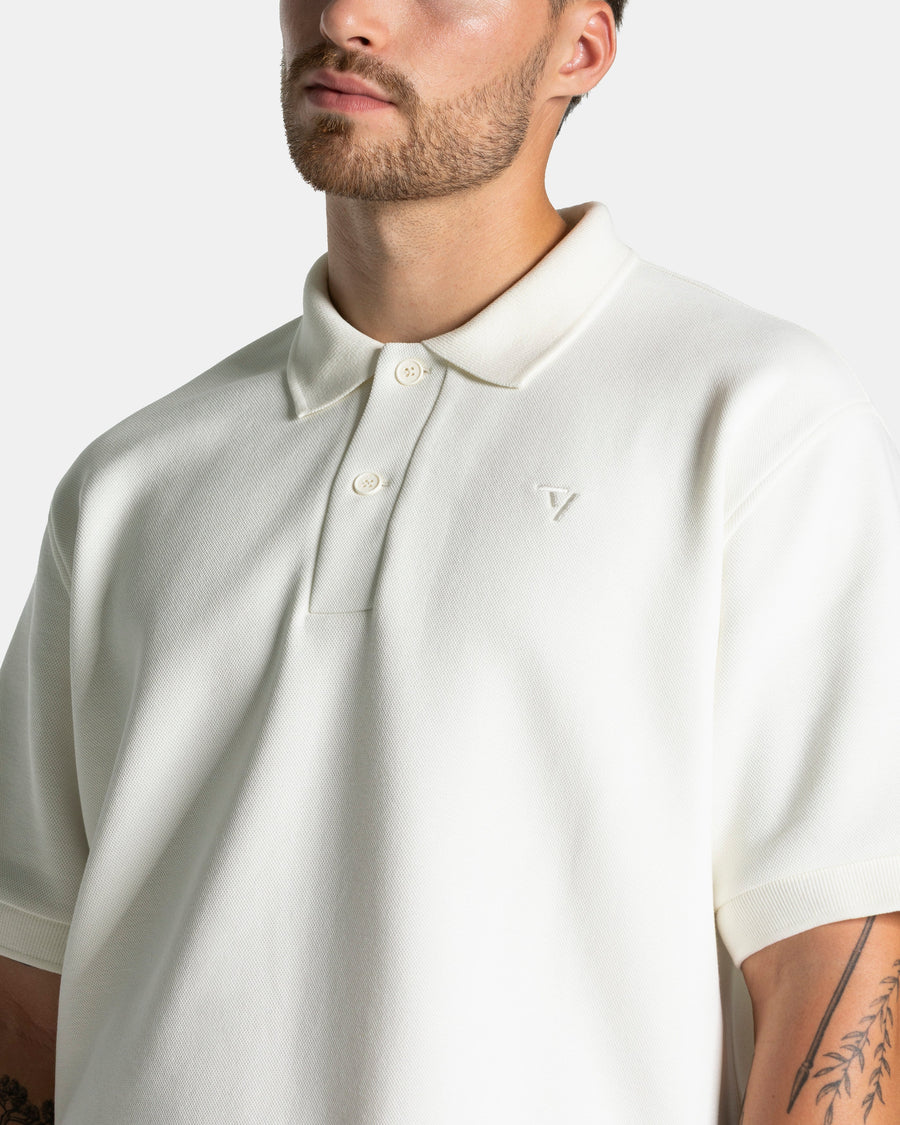Polo oversize Club « Off White »
