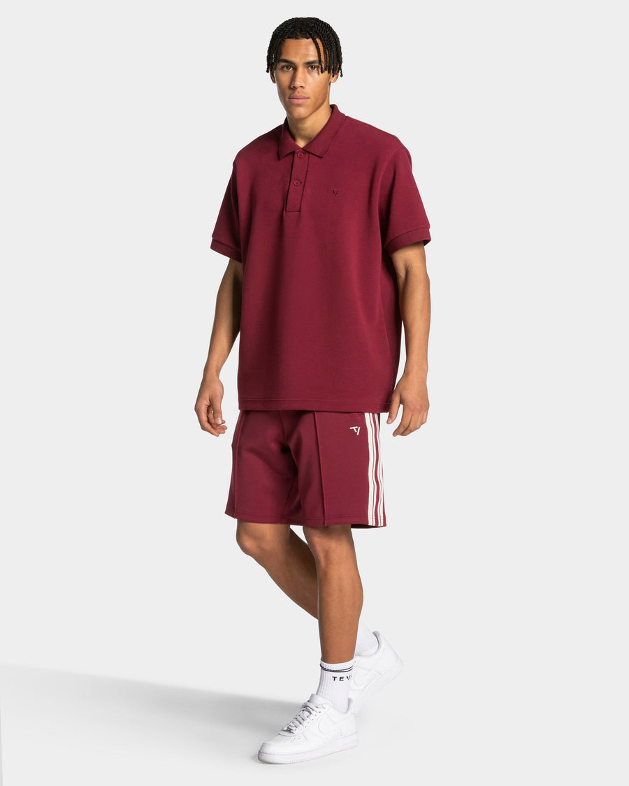 Polo oversize Club « Bordeaux »