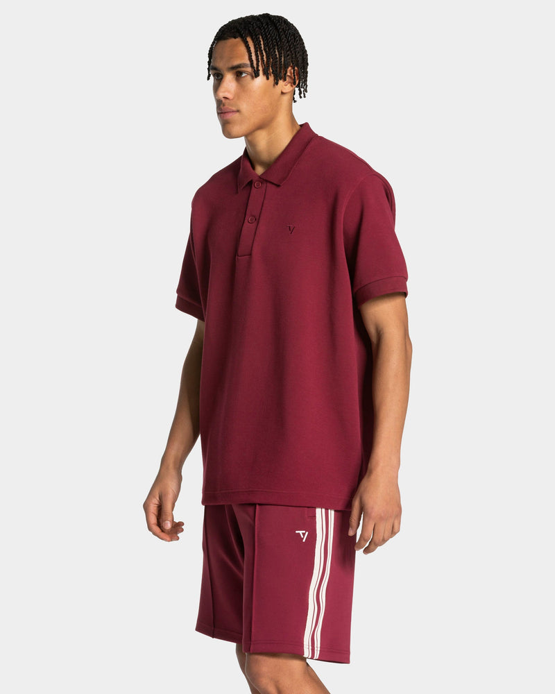 Polo oversize Club « Bordeaux »