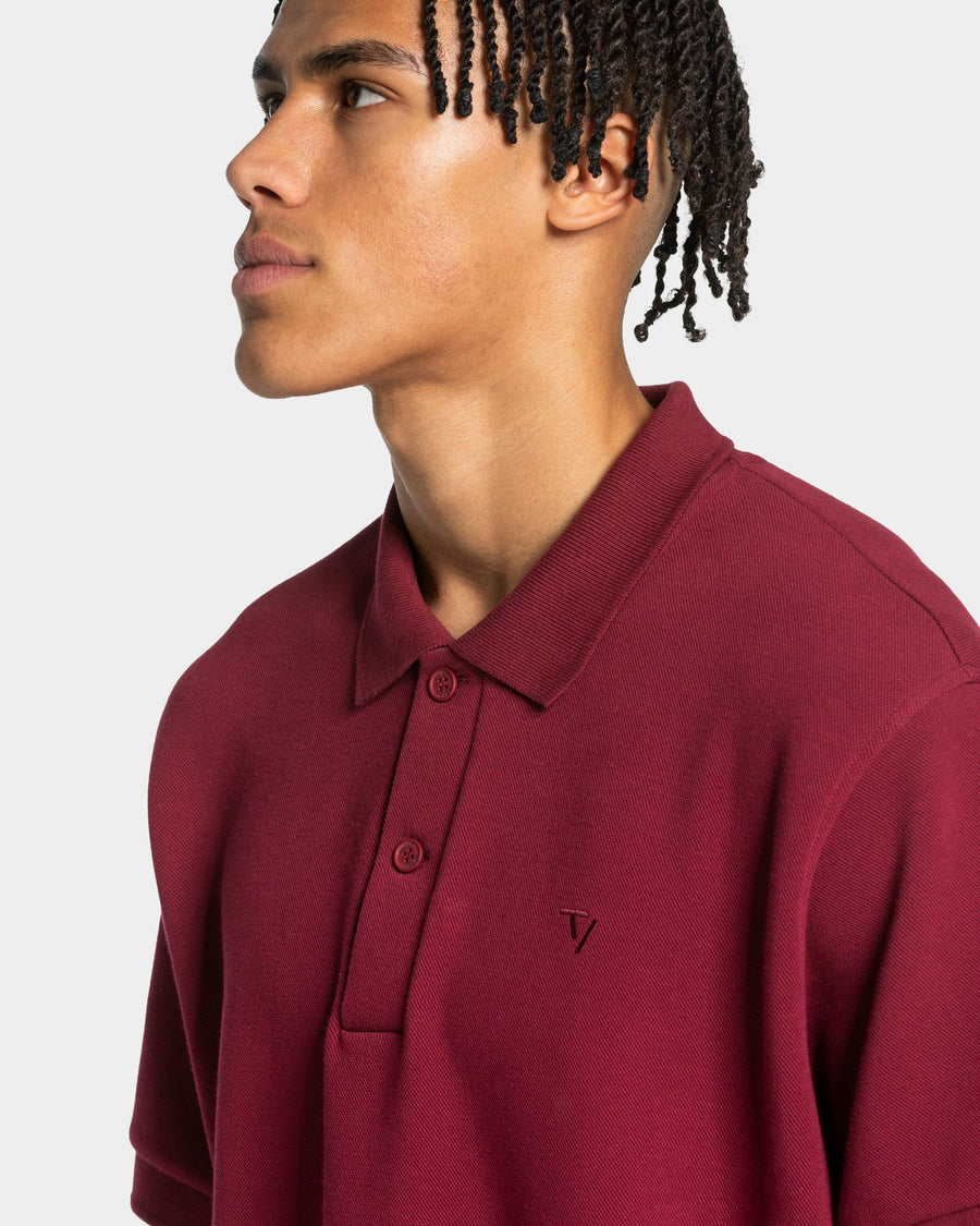 Polo oversize Club « Bordeaux »