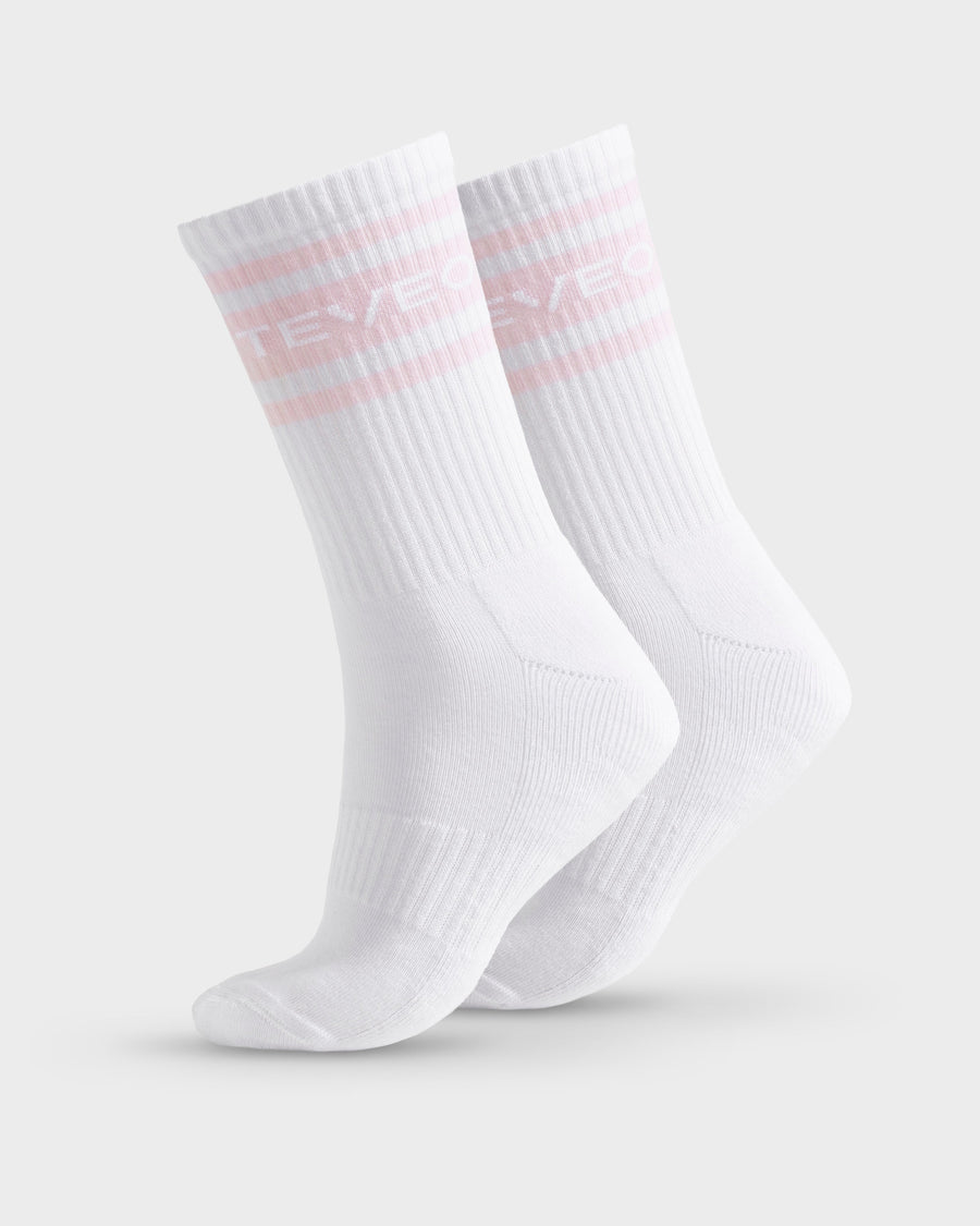 Chaussettes Club (lot de 2) « Blanc - Blossom »