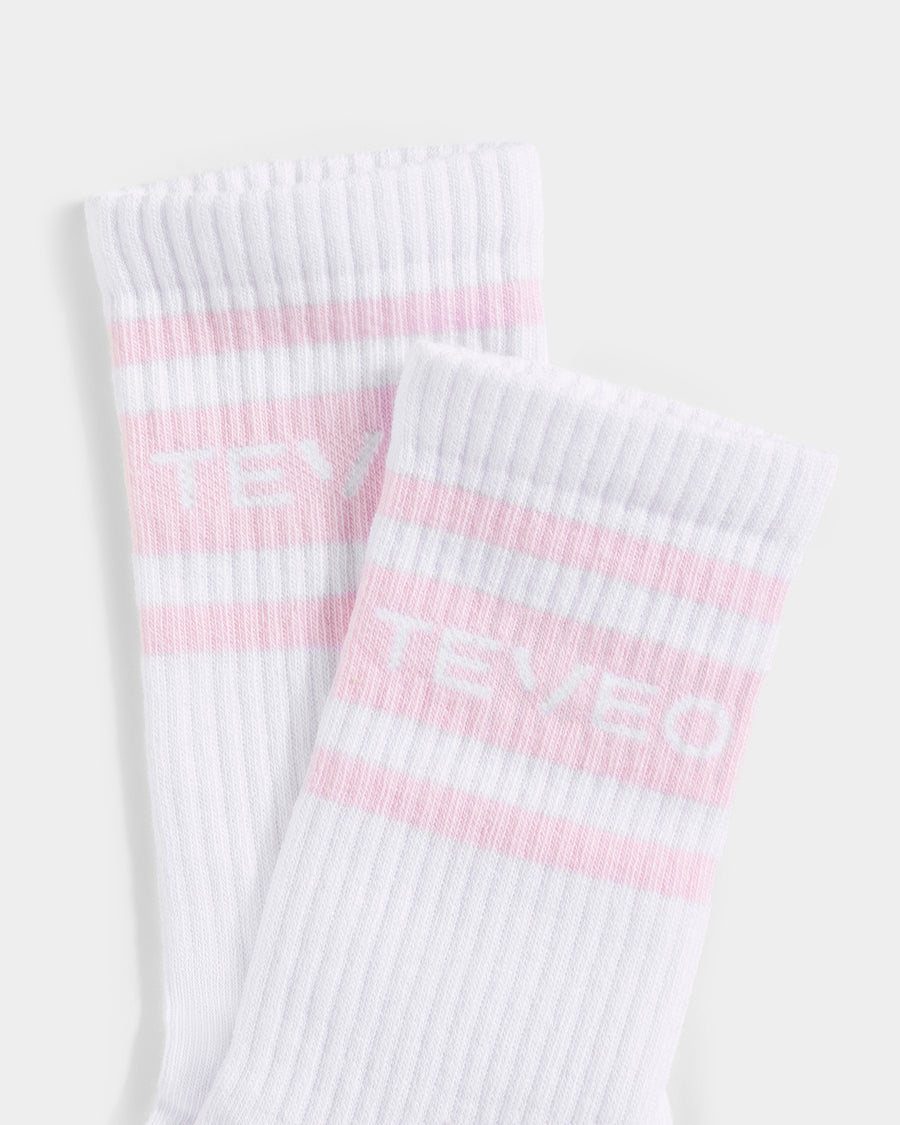 Chaussettes Club (lot de 2) « Blanc - Blossom »