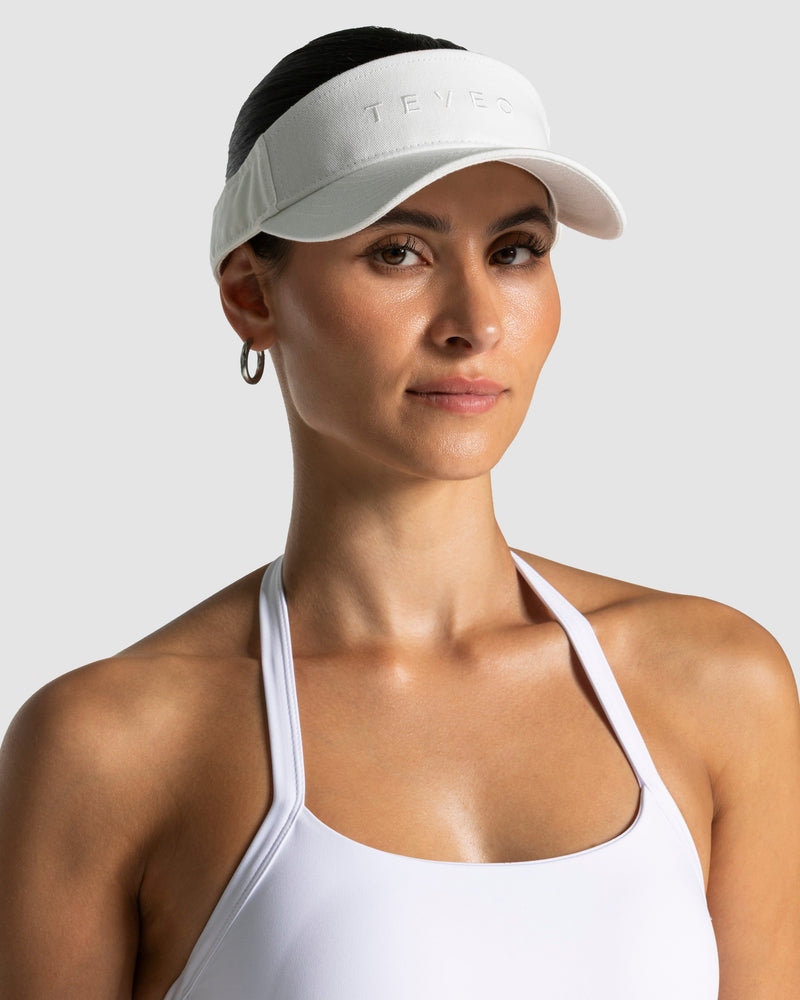 Casquette visière Club « blanc cassé »