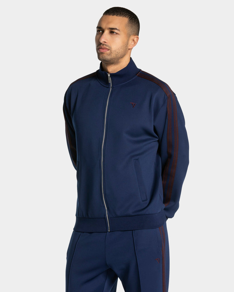 Veste de sport zippée Club « Bleu foncé »