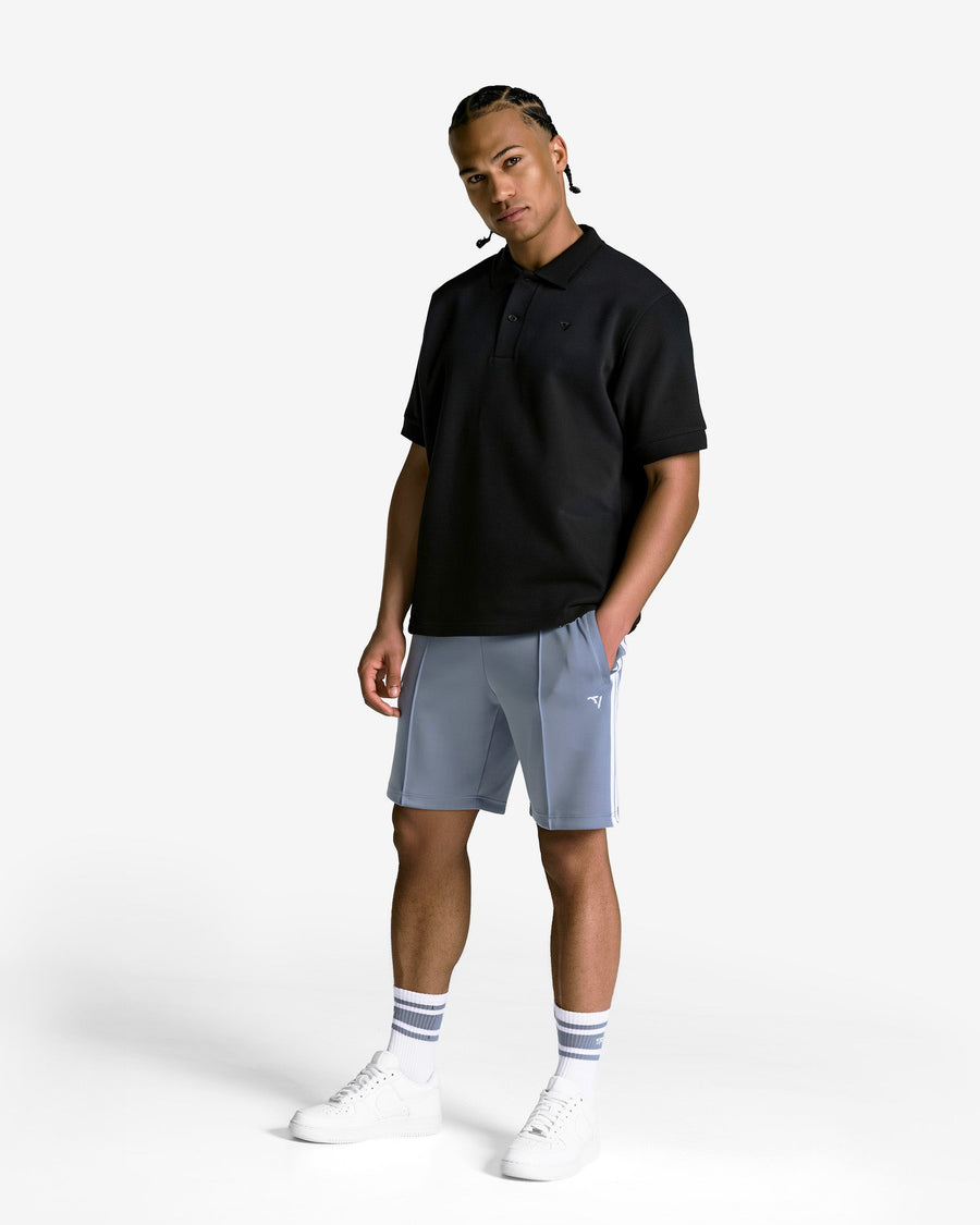 Polo oversize Club « noir »