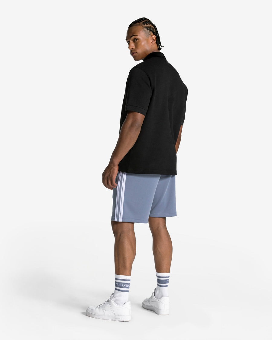 Polo oversize Club « noir »
