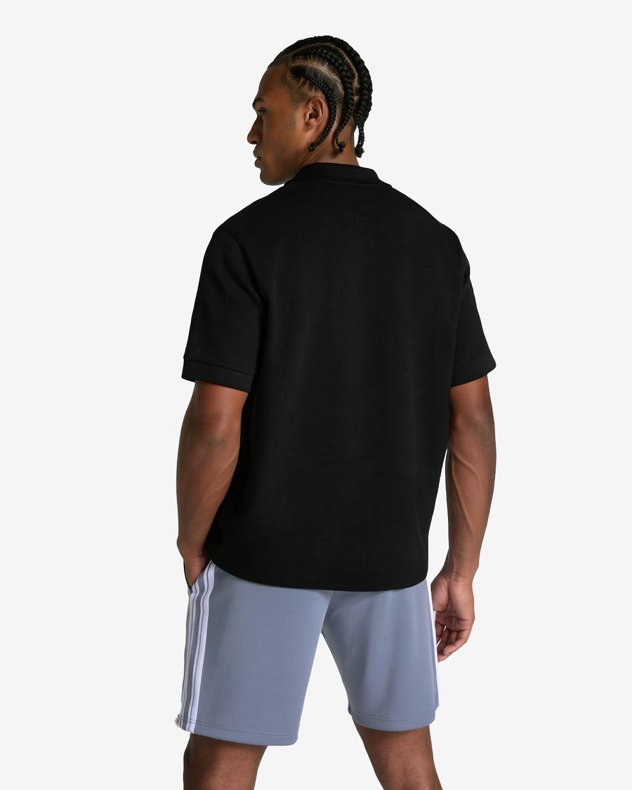 Polo oversize Club « noir »