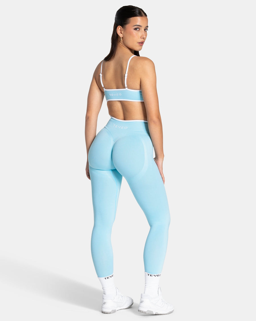Legging Sculpt Scrunch Contrastline « Arctic Blue »