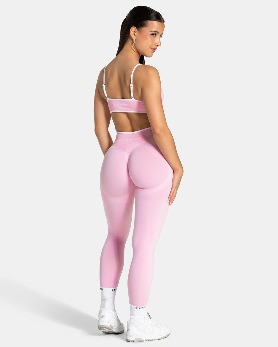 Legging Sculpt Scrunch Contrastline « True Pink »