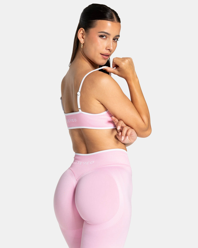 Brassière Contrastline « True Pink »