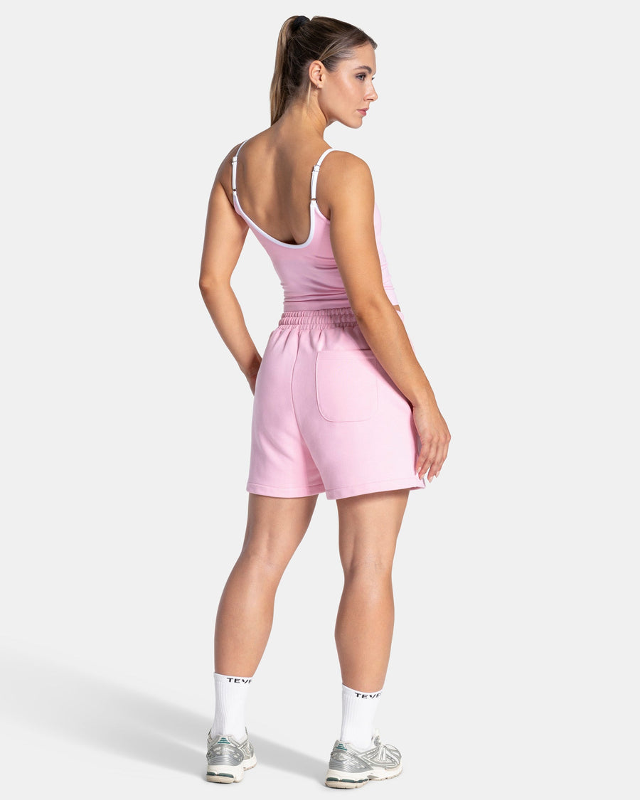 Short oversize Contrastline « True Pink »