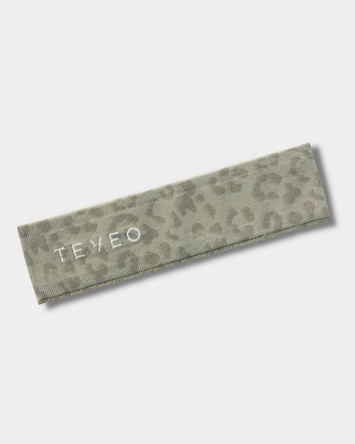 Bandeau Contrastline « Léopard kaki »