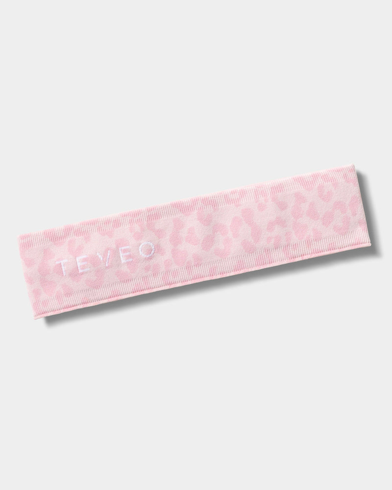 Bandeau Contrastline « léopard rose »