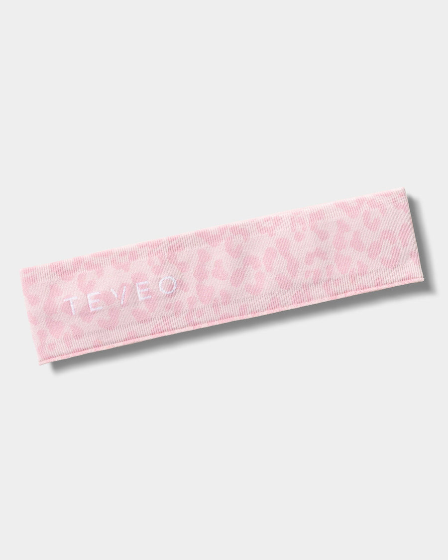 Bandeau Contrastline « léopard rose »