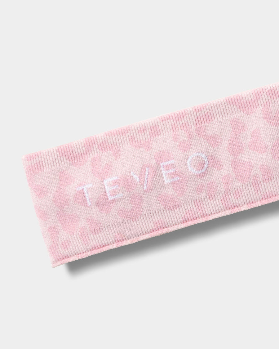 Bandeau Contrastline « léopard rose »