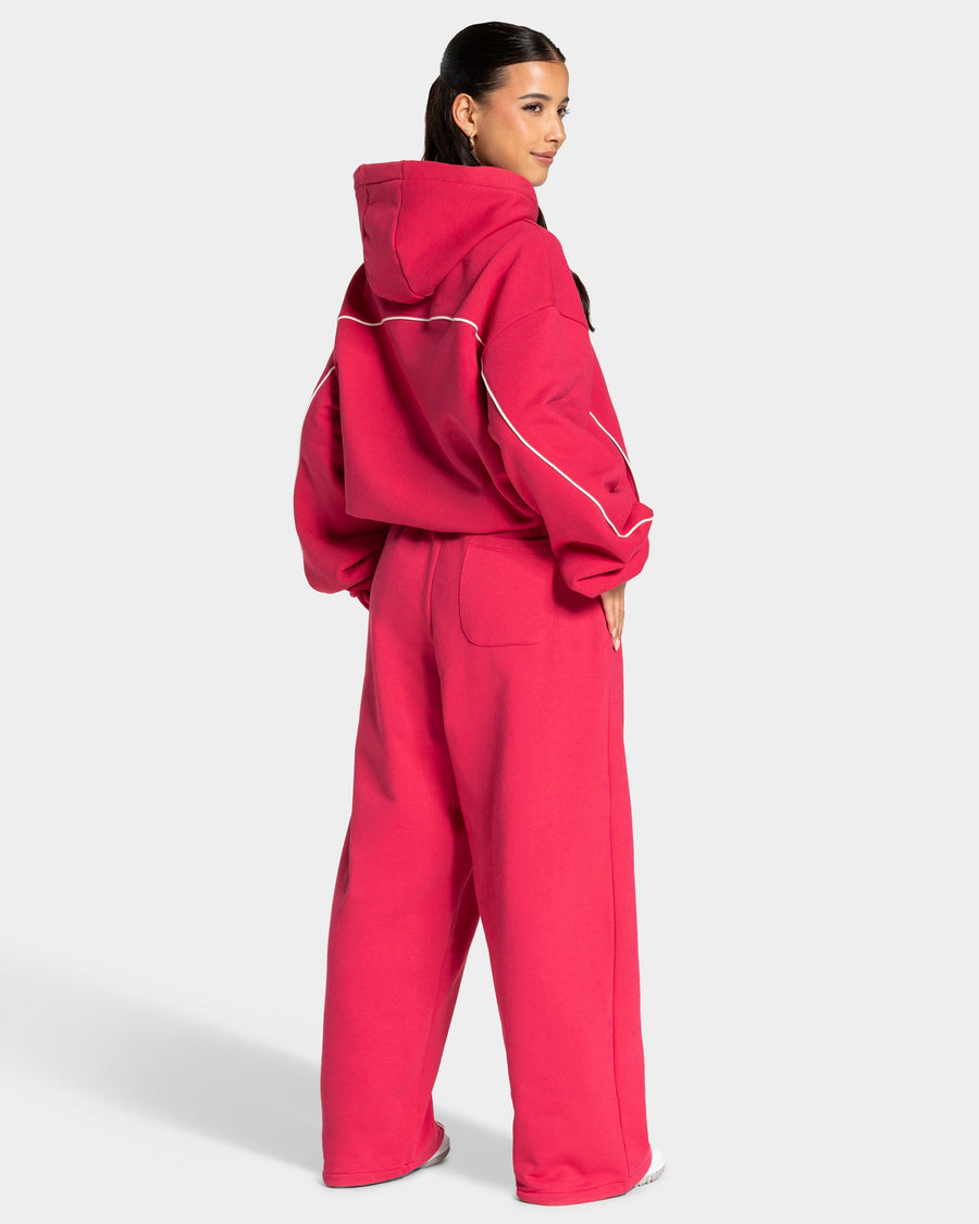 Sweat à capuche Contrastline « Berry »