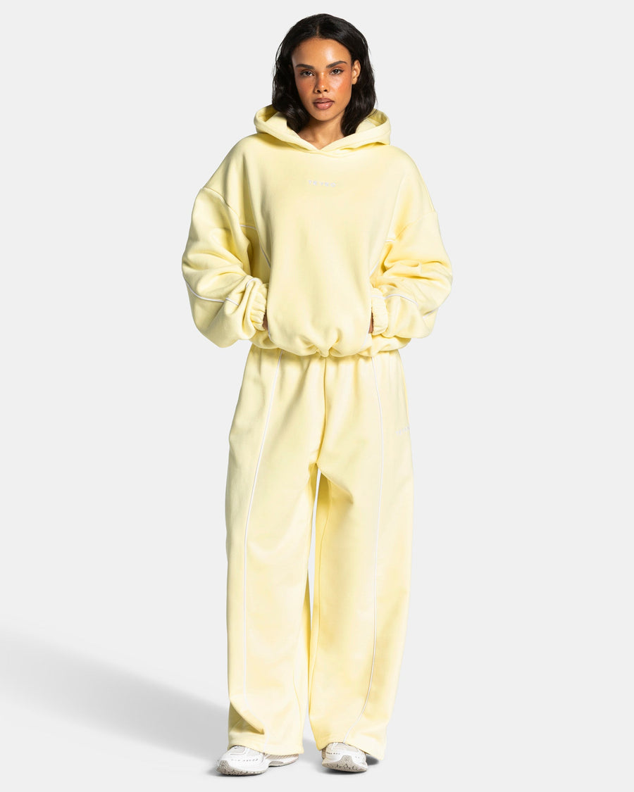 Sweat à capuche Contrastline « Butter Yellow »