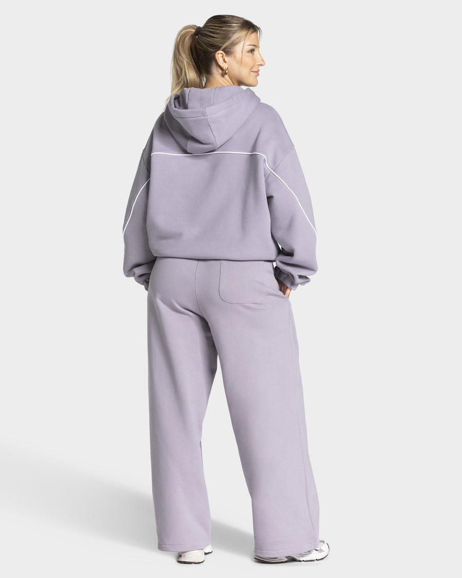 Sweat à capuche Contrastline « Lavande »
