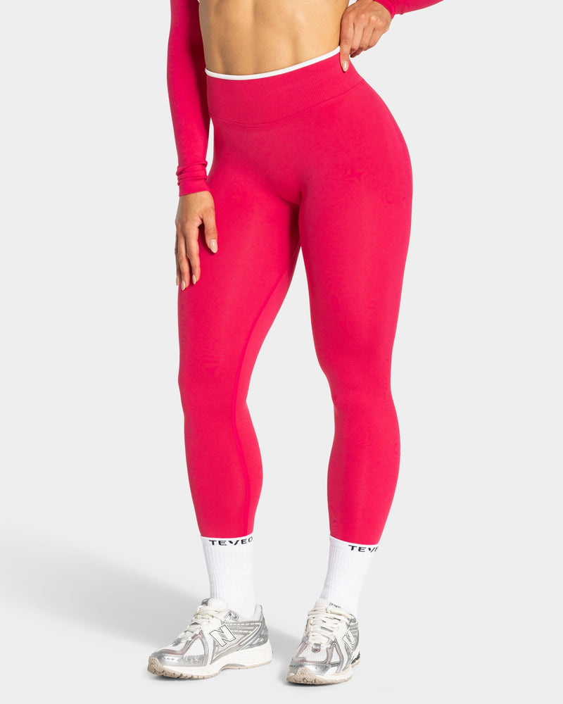 Legging Contrastline « Berry »