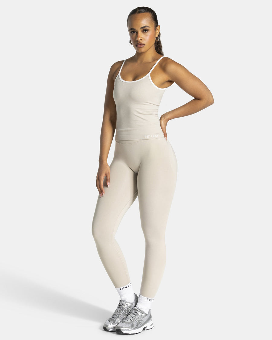Legging Contrastline « Cream »