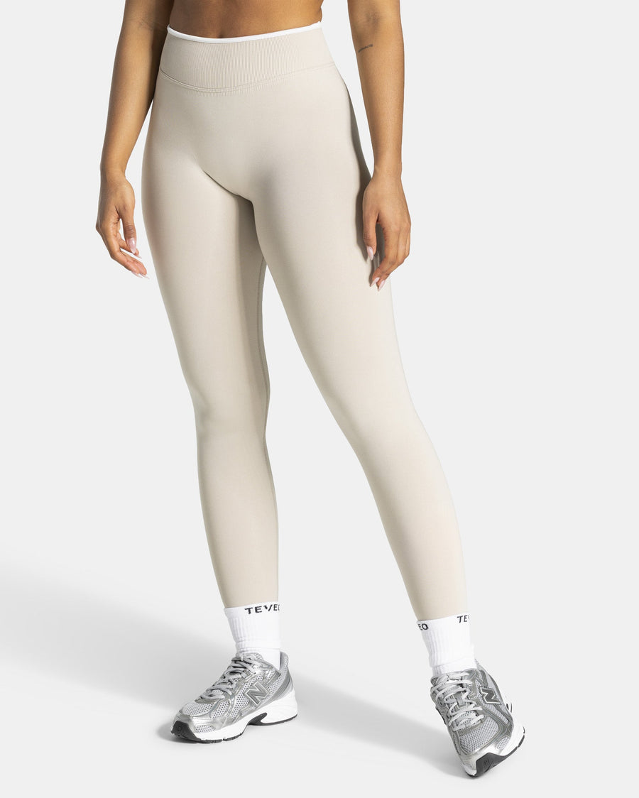 Legging Contrastline « Cream »