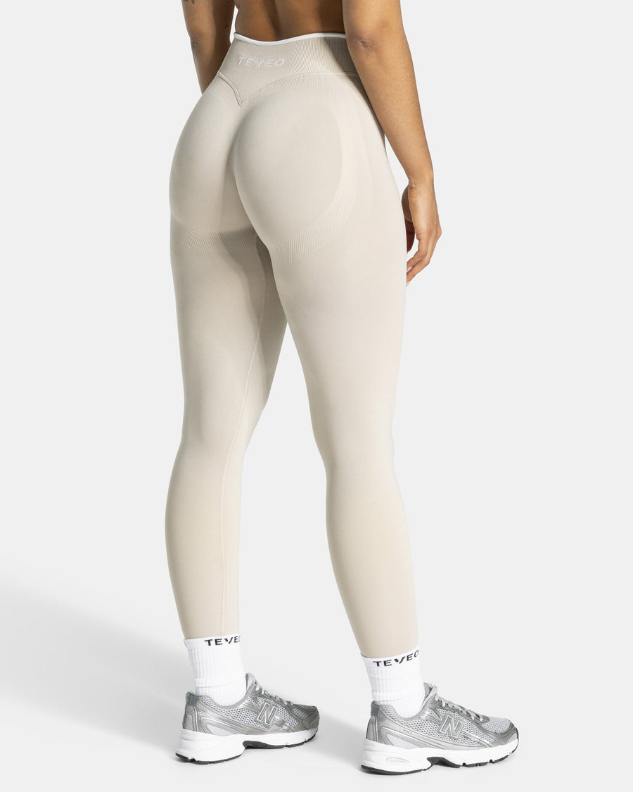 Legging Contrastline « Cream »