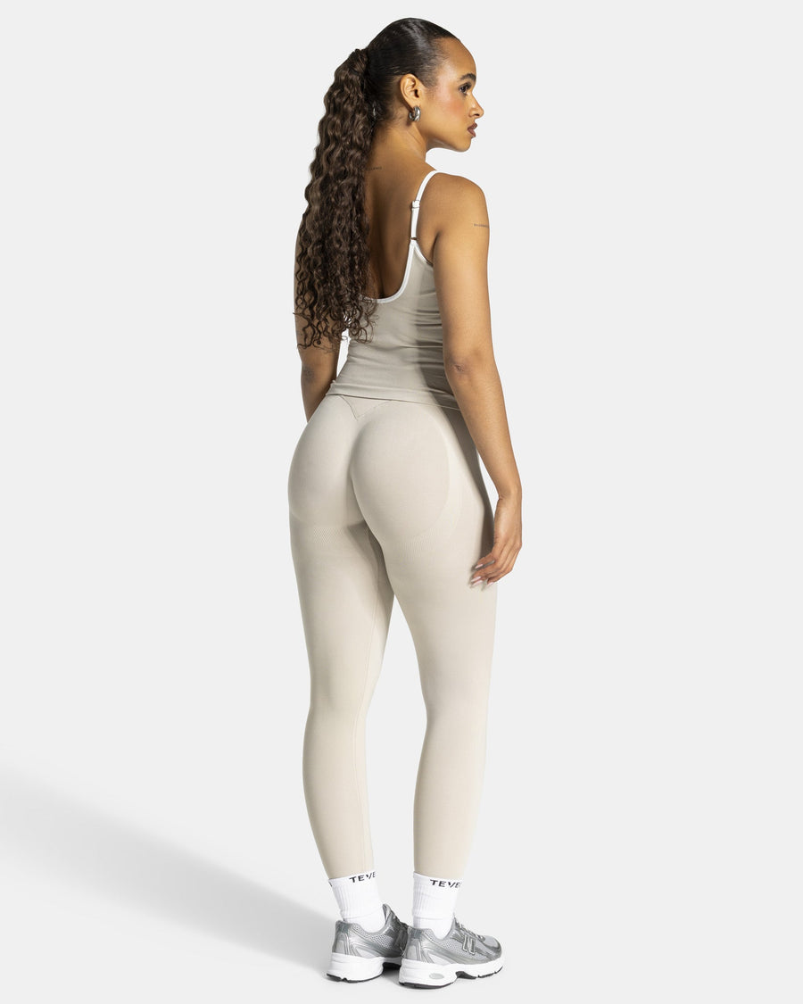 Legging Contrastline « Cream »