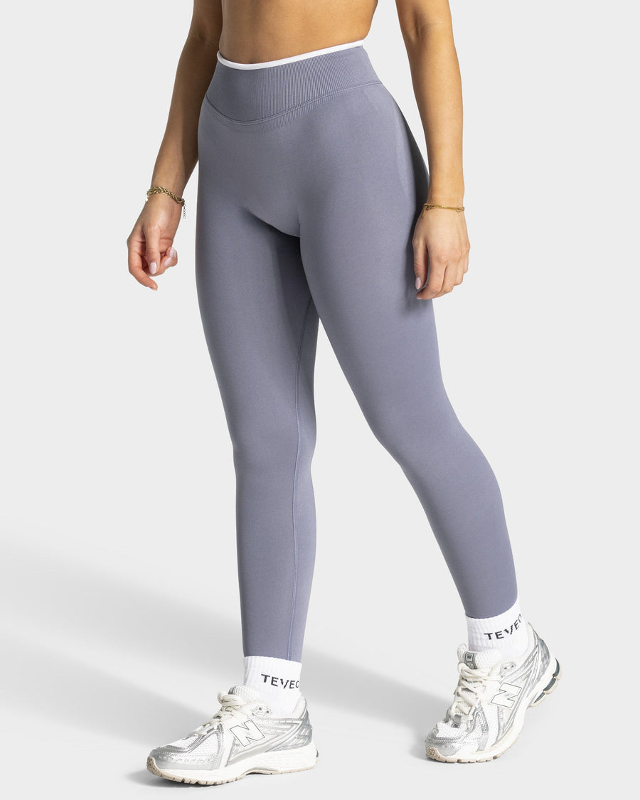 Legging Contrastline « argenté »