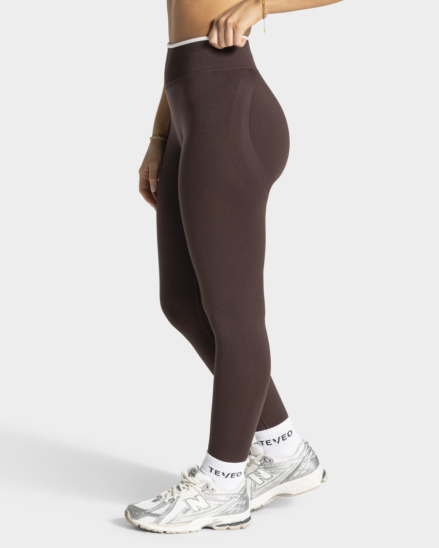 Legging Contrastline « Espresso »
