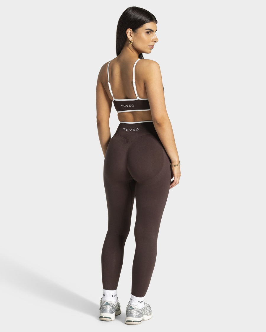Legging Contrastline « Espresso »